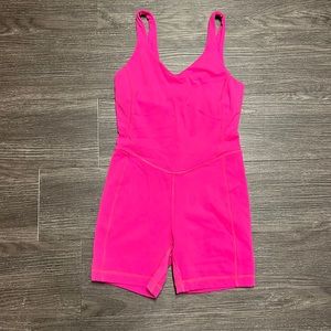 lululemon athletica Pink align body suit